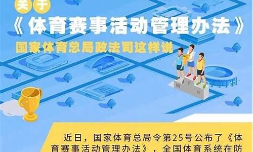 体育赛事活动管理办法2023解读_国家体育总局体育赛事活动管理办法