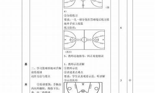 篮球体育课教案教学反思总结_体育篮球课教案模板